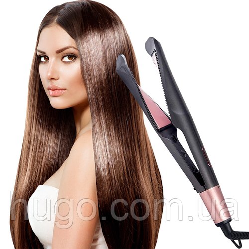 Плойка спіральна 2в1 для створення локонів HAIR CURLER 106 WM-002 / Спіральний випрямляч для волосся