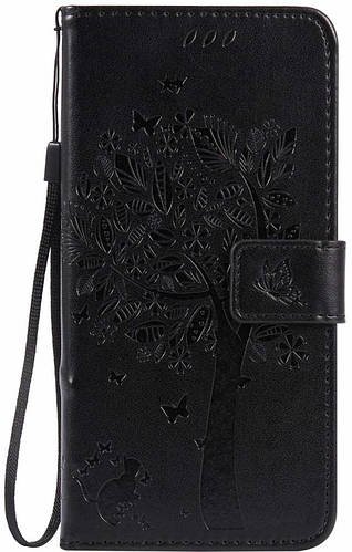Обкладинка Samsung Galaxy M32 M325 (чохол кіт і дерево) Black