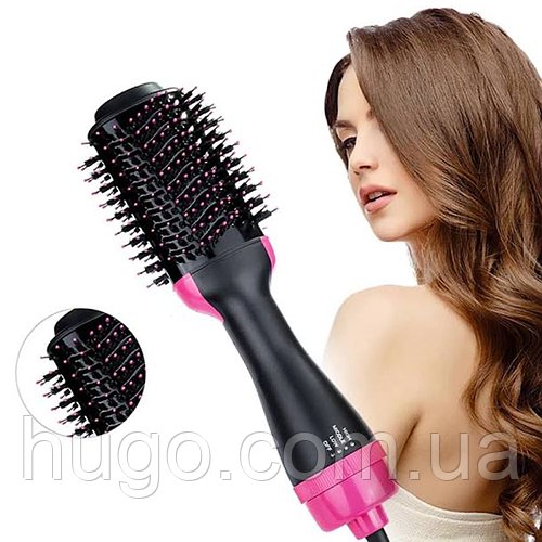 Фен-щітка для волосся 3в1 One Step Hair Dryer, 1200Вт / Електричний фен-браш для укладання волосся / Повітряний стайлер