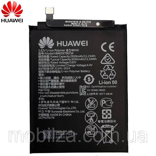 Акумулятор HB405979ECW, HB405979ECC (АКБ, батарея) Huawei Y5 III (Li-polymer 3.82V 3020mAh)