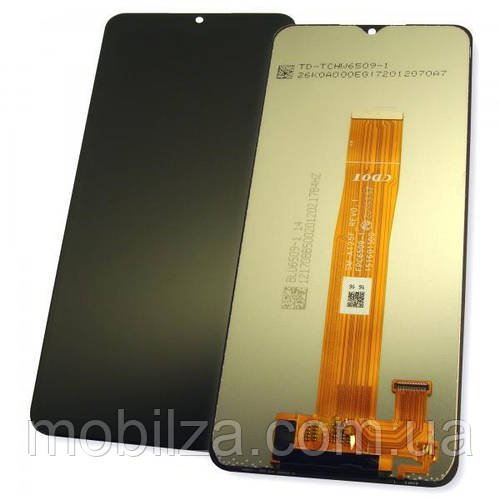 Дисплей Samsung A125F Galaxy A12 2 021 + сенсор чорний GH82-24491