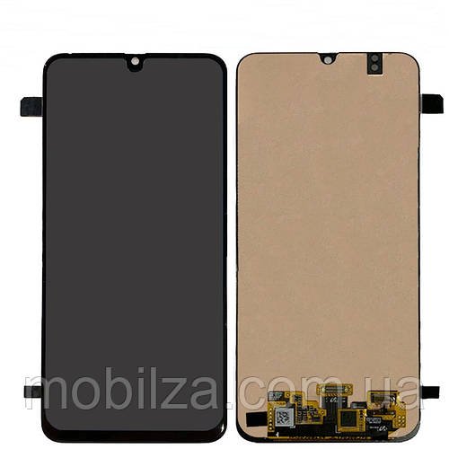 Дисплей Samsung M315 Galaxy M31 (2020) + сенсор, чорний, Incell