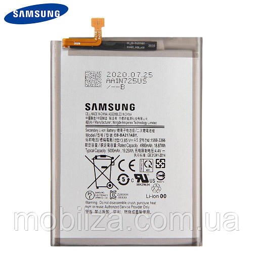 Акумулятор EB-BA217ABY (АКБ, батарея) Samsung SM-A217 Galaxy A21s (Li-ion 3.85 V 5000mAh)