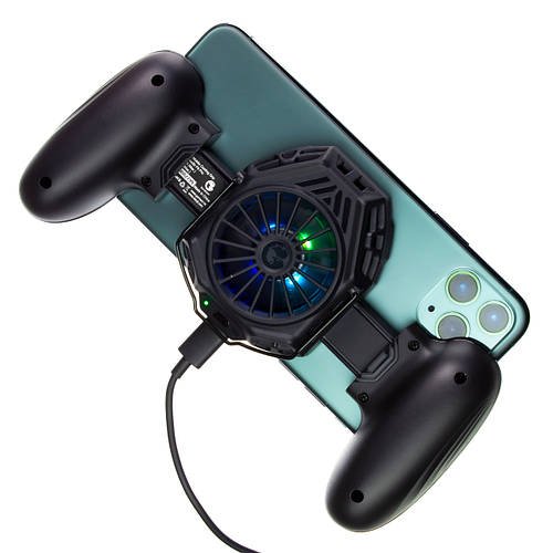 Ігровий тримач для телефону Gamesir F8 Pro Snowgon з охолодженням кулером радіатором елементом пельтьє