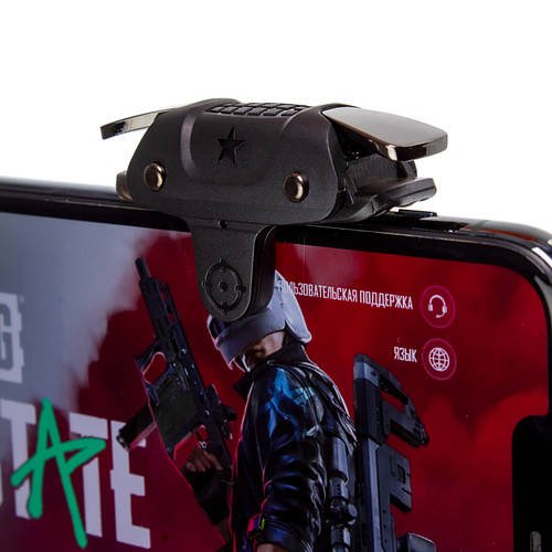Тригер з макросом Gamesir F5 Falcon Mini з макросом на затискач для PUBG mobile standoff call of duty
