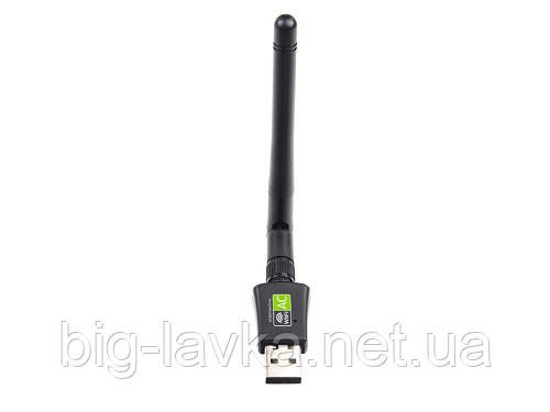 WiFi USB адаптер Kebidu 2.4/5 ГГц двохдіапазонний Plug&Play для WINDOWS