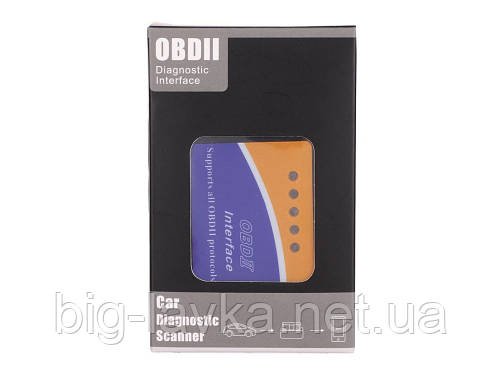 Універсальний діагностичний сканер Bluetooth ELM327 v2.1 OBD2