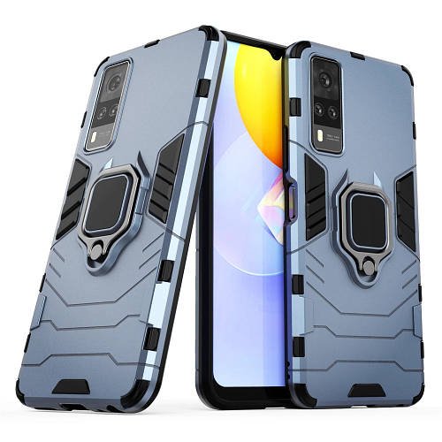 Протиударний чохол Vivo Y31 (підставка кільце) Graphite