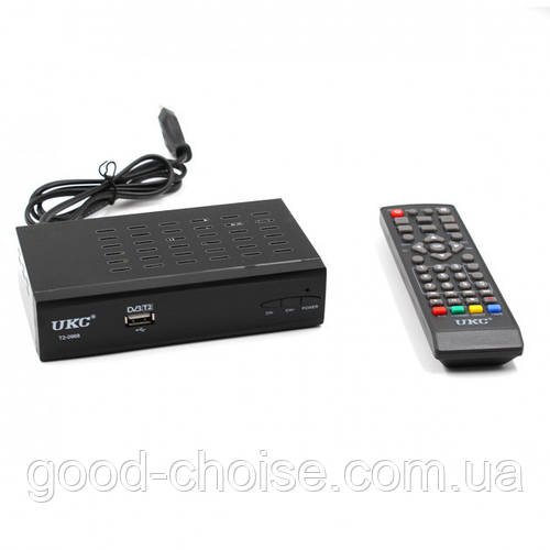 Тюнер з екраном і підтримкою wifi адаптера DVB-T2 0968 METAL / Тюнер з пультом