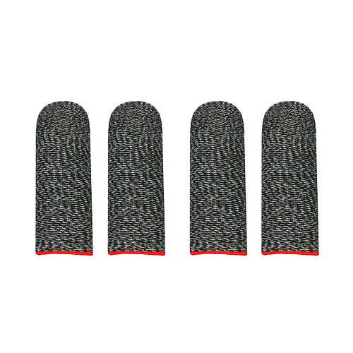Ігрові напальчники Grey Fiber еластична легка версія 4 шт для гри на телефоні pubg standoff 2