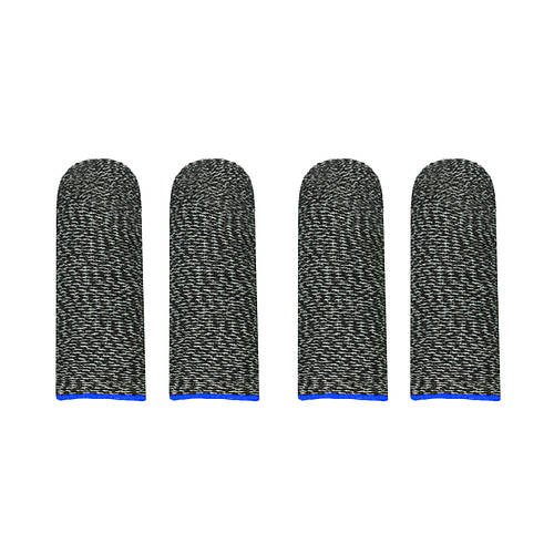 Ігрові напальчники Grey Fiber еластична легка версія 4 шт для гри на телефоні pubg standoff 2
