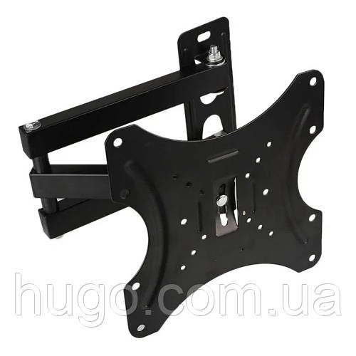 Кронштейн для телевізора з поворотом 14-42, 35 кг, V-star 302W / Кріплення для ТВ