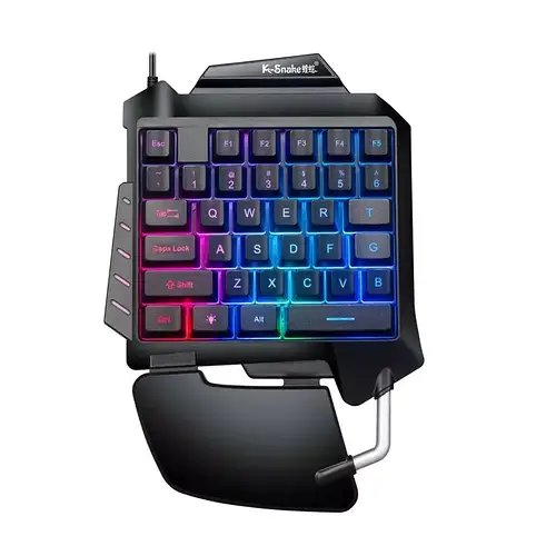 K-Snake G92 кабельна USB міні- клавіатура з підсвічуванням гри 35 клавіш Keypad для ПК комп' ютера