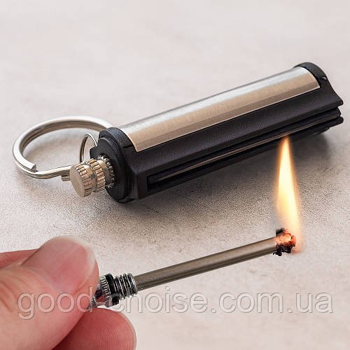 Вічний сірник бензиновий Make Fire / Нескінченний сірник запальничка / Засіб для розпалу вогню
