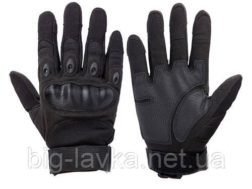 Рукавички для чоловіків Oakley армійські, військові, тактичні L Чорний