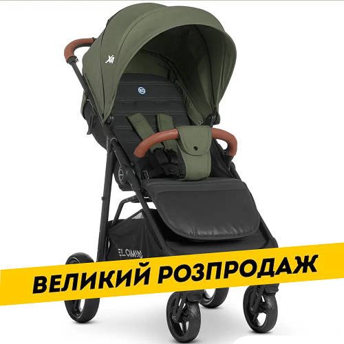 Прогулянкова коляска EL CAMINO ME 1024L X4 Khaki Хакі