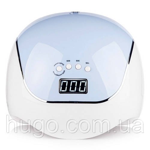 Лампа для манікюру 120W SUN BQ-V5 (LED + UV), Блакитна / Настільна манікюрна лампа для нігтів