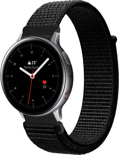 Нейлоновий ремінець Sport Loop для Galaxy Watch Active 2 40/44mm Black