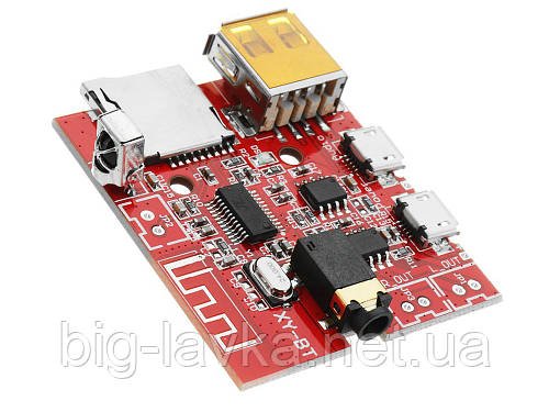Плата аудіосистеми Bluetooth 4.1 MP3 WAV 3 Вт з пультом ДУ