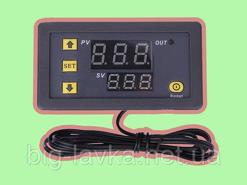 Терморегулятор W3230 220V цифровий