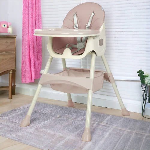 Стільчик для годування Bambi M 4136-2 Pink Рожевий