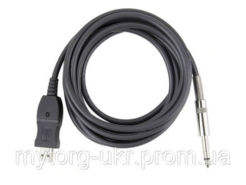 Кабель перехідник з гітари на ПК USB 3 м