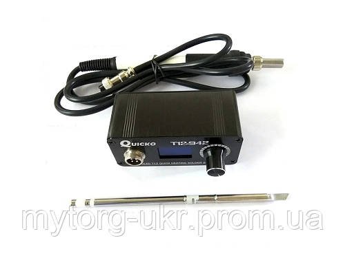 Паяльна станція Quicko T12-942 на жалах Hakko T12