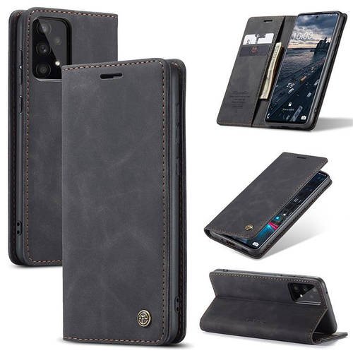 Чохол книжка з магнітом Samsung Galaxy A53 A536 CaseMe Black