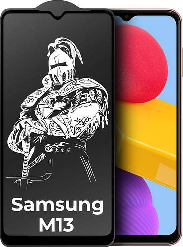 Захисне скло King Fire Samsung Galaxy M13 M135 (Full Glue) Black