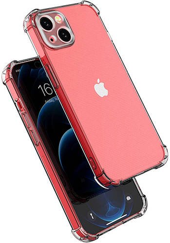 Прозорий чохол MultiCam iPhone 14 (посилений кутами)