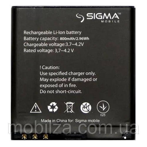 Акумулятор АКБ (Барарея) Sigma Comfort 50 Shell DUO Menol l Shell (Li-ion 3.7V, 800 mAh)