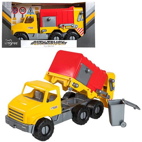 Велика іграшкова машинка Сміттєвоз " Truck" 39369 (Tigres)