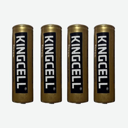 Сольова батарейка Kingcell R06 АА 4 шт уп.