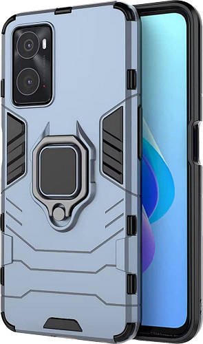 Чохол протиударний Realme 9i (підставка кільце) Graphite