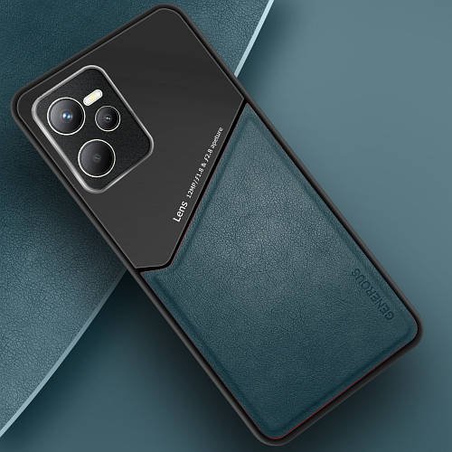 Комбінований чохол Generous Realme C35 Green