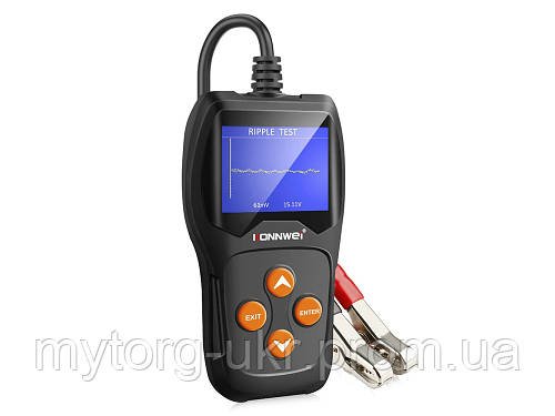 Тестер акумуляторних батарей Konnwei KW600  Чорний