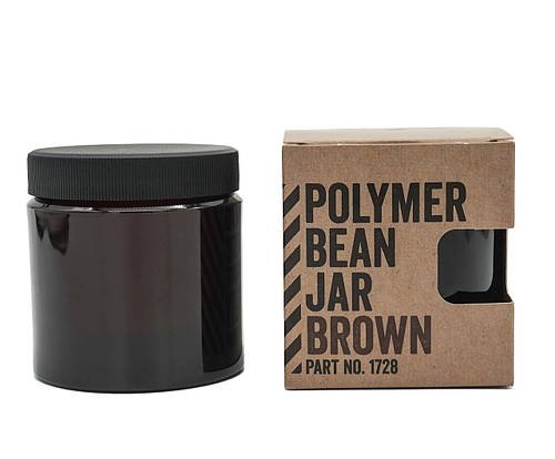 Ємність Comandante Polymer Bean Brown Баночка колба для кавомолки Команданте з полімеру