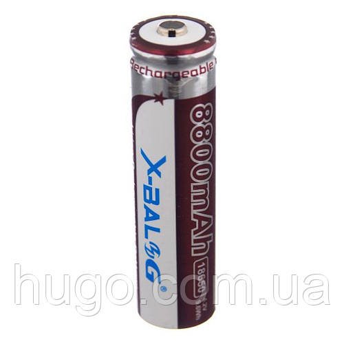 Акумулятор 18650 X-Balog 8800mAh 4.2V Li-ion/Акумуляторна батарейка для ліхтариків