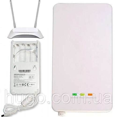 Резервне живлення для роутера 12V, BBU15-DT / Міні UPS для вай фай роутера / Джерело безперебійного живлення