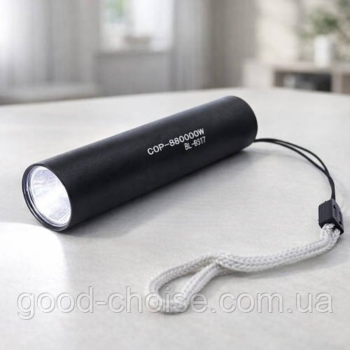 Акумуляторний ліхтарик ручний BL-517 COB, з USB / Кишеньковий ліхтар світлодіодний