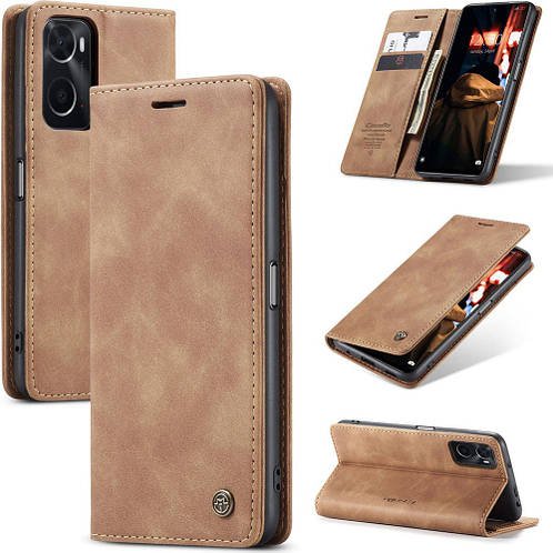 Чохол книжка з магнітом OPPO A96 CaseMe Brown