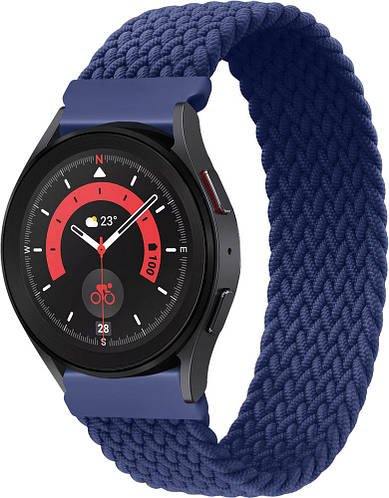 Ремінець Solo Loop для Galaxy Watch 5 Pro (145 мм) Blue