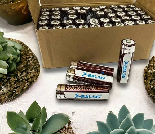 Акумулятор Li-ion 18650 2400mAh 4.2V Purple X-Balog 2430/8707 для використання у ліхтарях, годинниках, лампах