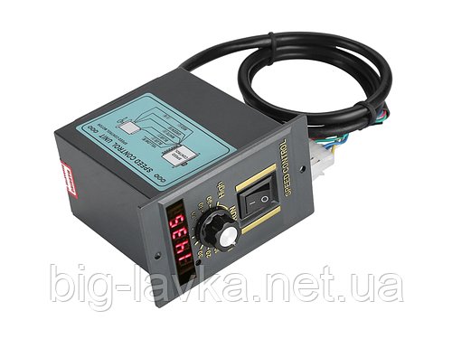 Регулятор швидкості двигуна UX-52 до 400 Вт для асинхронних та колекторних моторів з таходачем