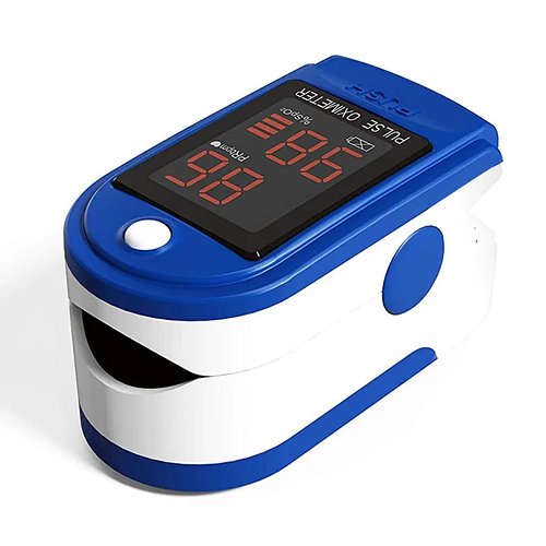 Пульсоксиметр портативний на кінчик пальця Fingertip Pulse Oximeter LK-87