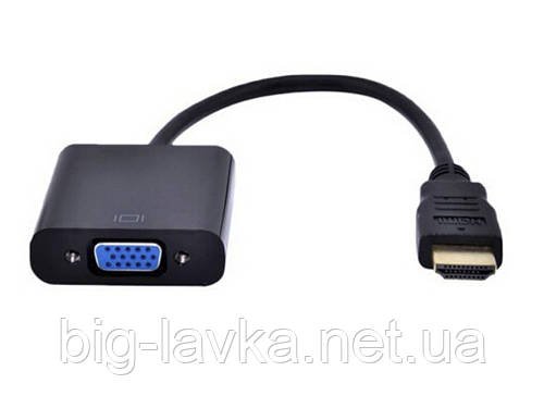 HDMI конвертер VGA без звуку