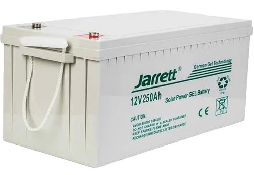 Акумулятор гелевий 250 Ah 12 V Jarrett GEL Battery (гелевий акумулятор 250 амперів)