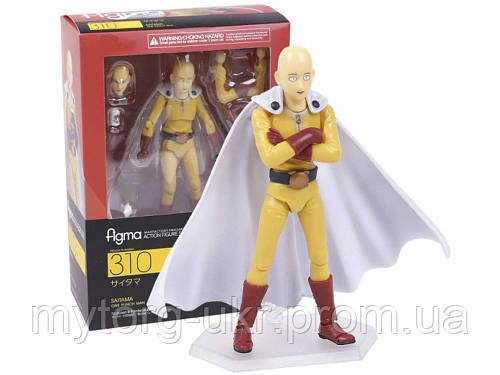 Фігурка Сайтама One Punch-Man Ванпанчмен 15 см на шарнірах