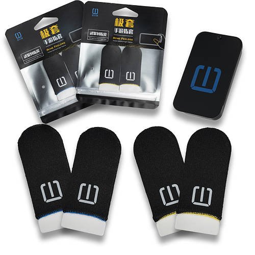 Ігрові напальчники INWORLD V4 Pro для гри комплект 2 пари 4 шт. із боксом на телефоні пабга стандофа