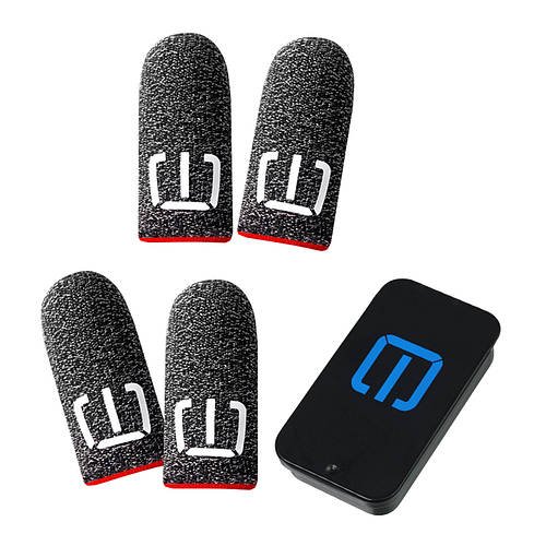 Ігрові напальчники INWORLD для гри комплект 2 пари 4 шт. із боксом для зберігання на телефоні пабга стандофа